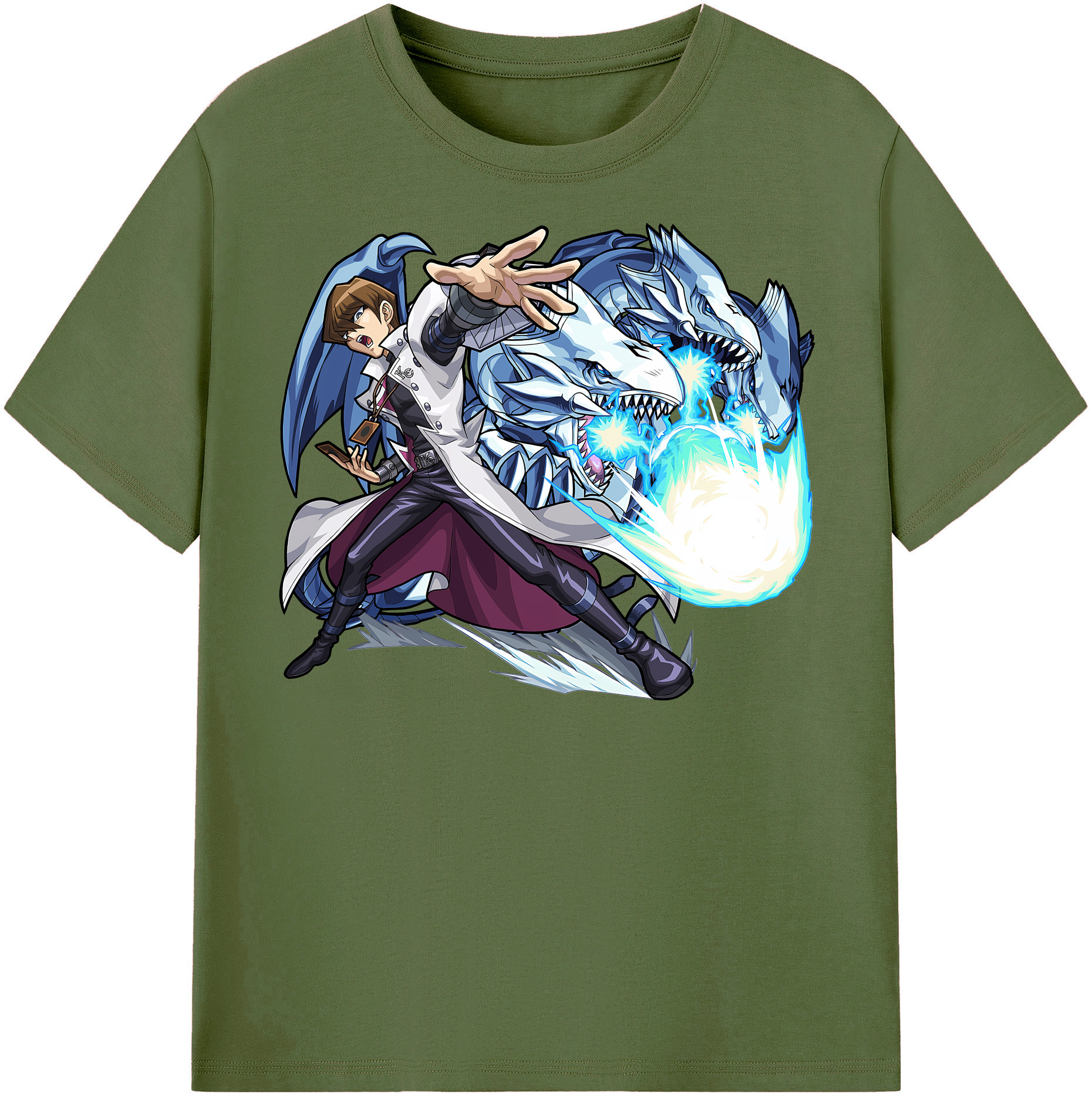 （画像用） 遊☆戯☆王 Yu-Gi-Oh! 綿100％半袖Tシャツ（フロントプリント）